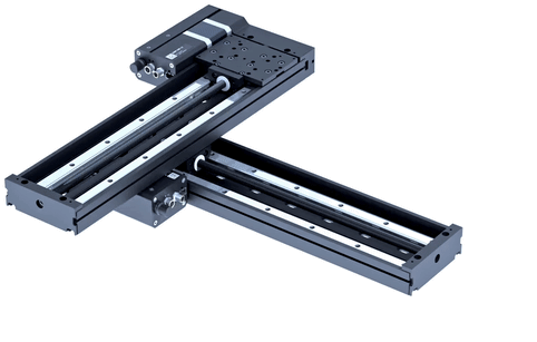 Linear Stage XY Configuration Motion Animation