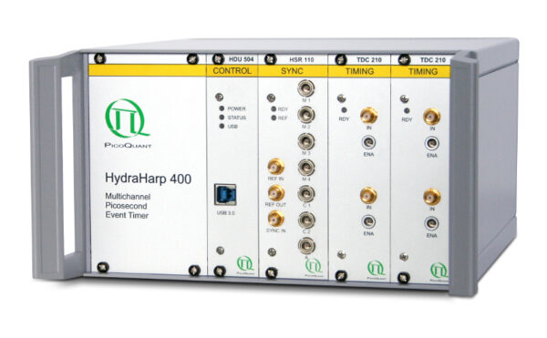 MultiHarp 150 - High-Throughput Multichannel Event Timer & TCSPC Unit