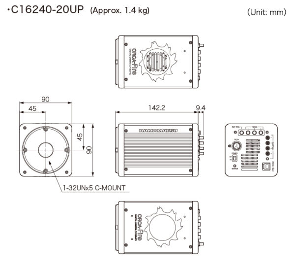 ORCA-Fire Dimensions