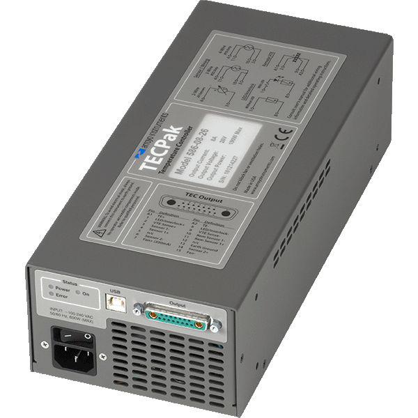 Compact OEM very high-power (up to 392 W) temperature controller