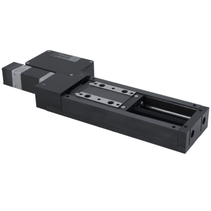 Miniature, steel, motorized linear stages with built-in controllers and motor encoders