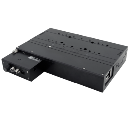 Ultra precision linear motor stages with built-in controllers