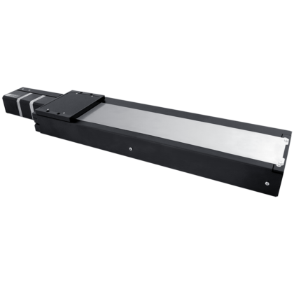 Closed-loop stages with built-in stepper motors, motor encoders, controllers, and dust covers